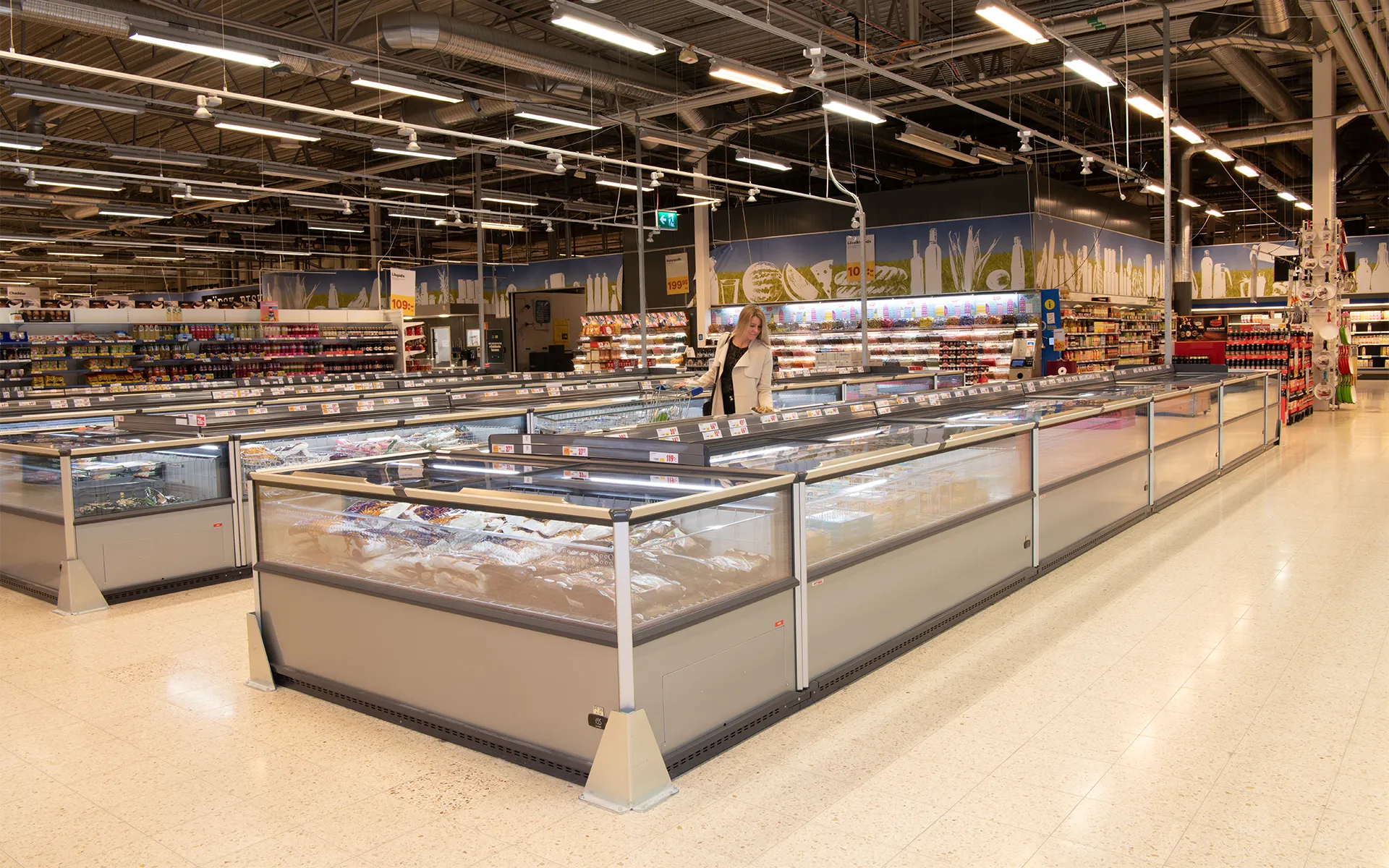 Ilhas de congelados Full plug-in na Suécia